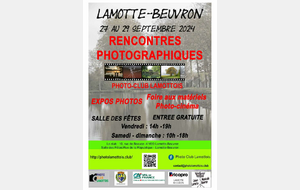 Expo photos Cinque Terres Lamotte Beuvron