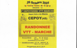 Randonnée Cepoy 7, 12 et 19 km