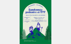 Randonnée Les Bordes 22-16 - 9 et 6 km