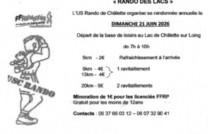 Randonnée Châlette sur Loing 20-13- 9 et 5 km