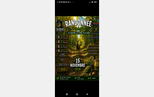 Randonnée ARDON 5, 11, 18 et 25 km