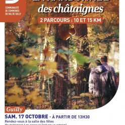 Randonnée des châtaignes Guilly 10 et 15 km